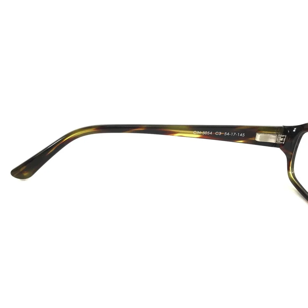 Cinzia Eyeglasses Frames CIN-5054 C3 Tortoise Rectangle Full Rim 54-17-145